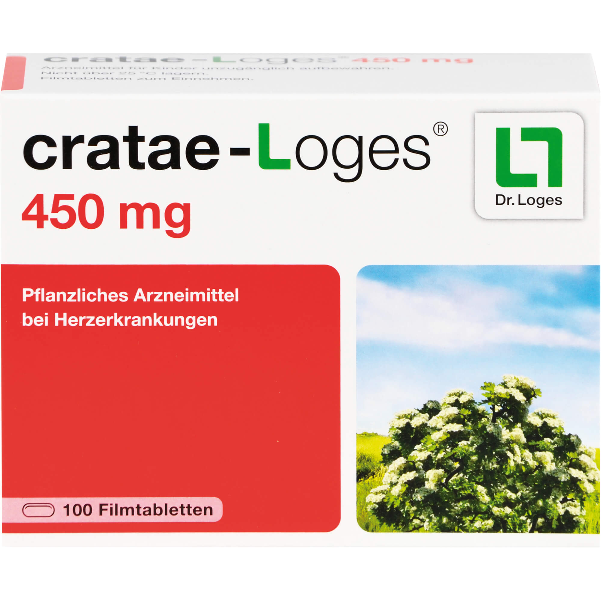 CRATAE-LOGES 450 mg Filmtabletten