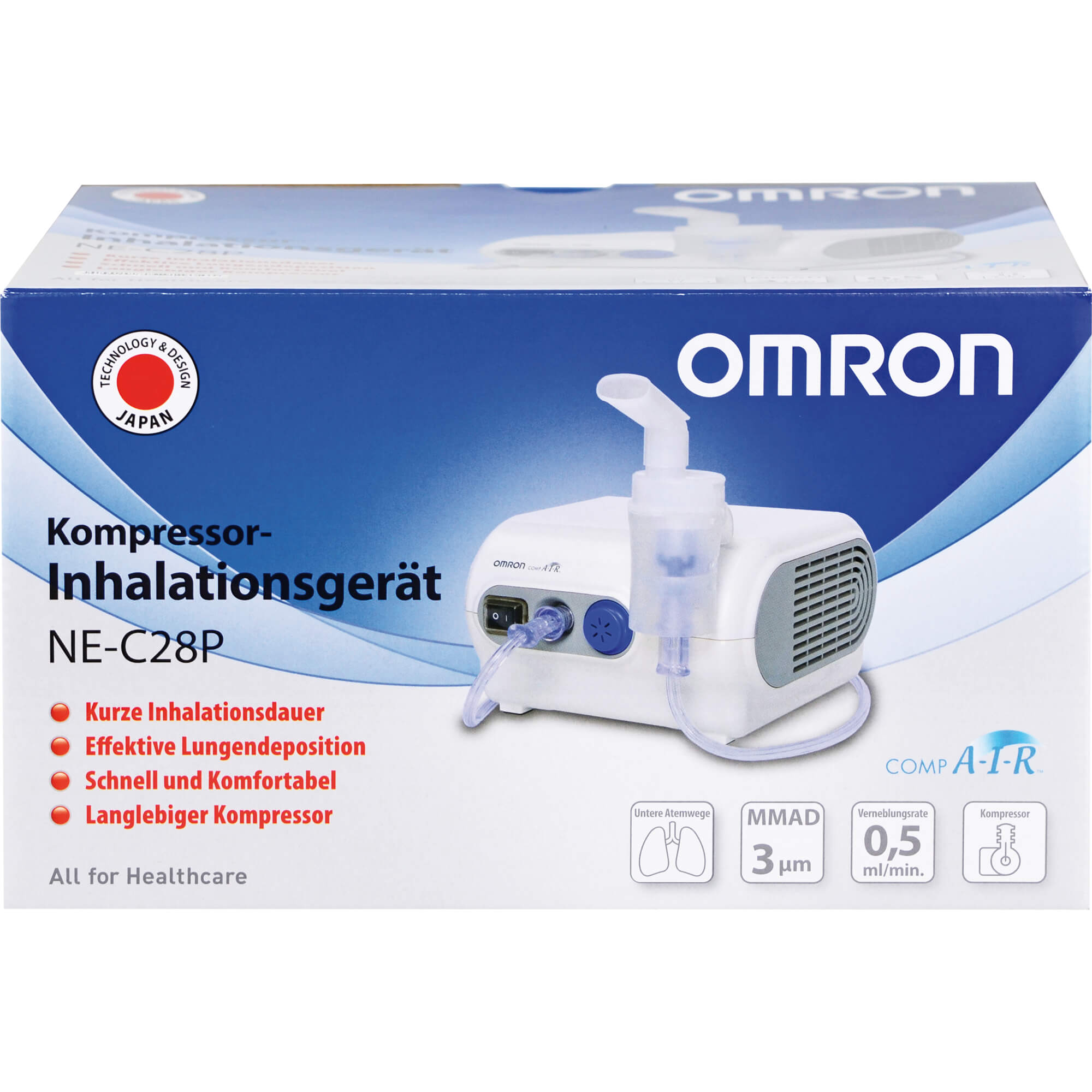 OMRON C28P CompAir Inhalationsgerät